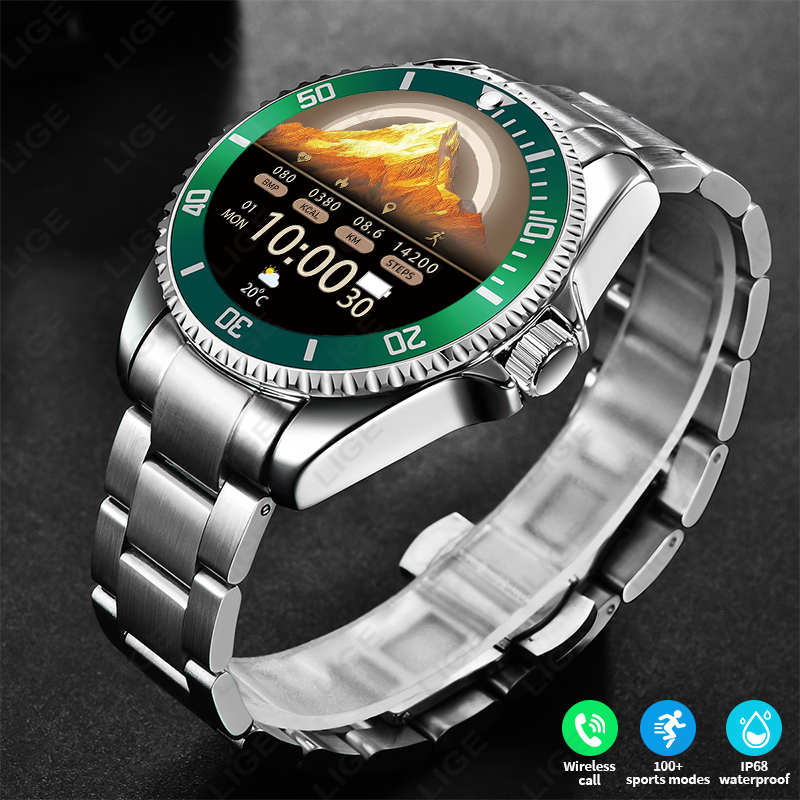 Japanese Luxury Lifestyle - LIGE 2026 Style Luxury Smart Watch
