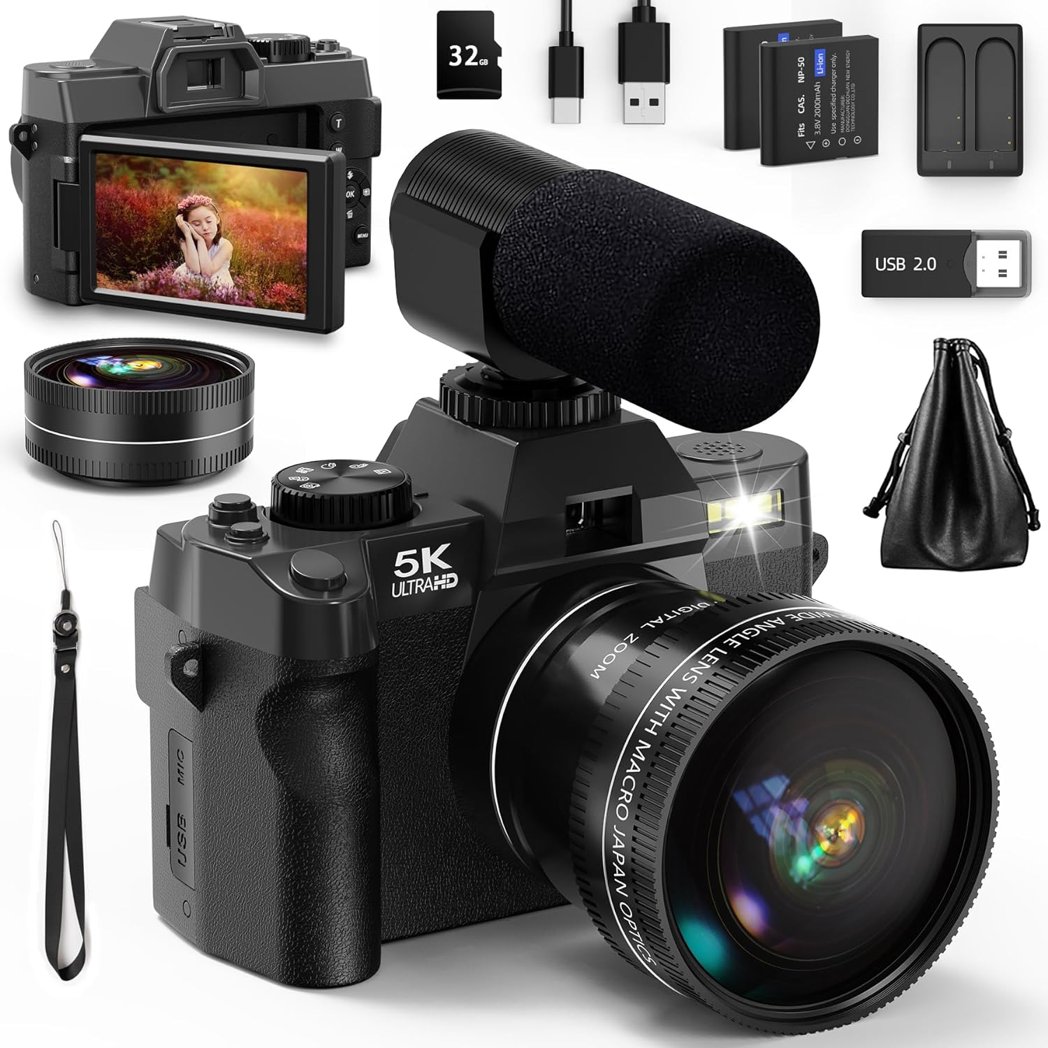 NBD 5K&48MP Digital Camera wit – обзор и цена Japanese Lifestyle Images