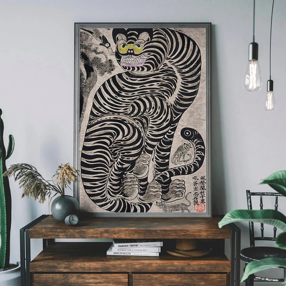 Vintage Japanese Tiger Cat Mus – обзор и цена Japanese Lifestyle Home