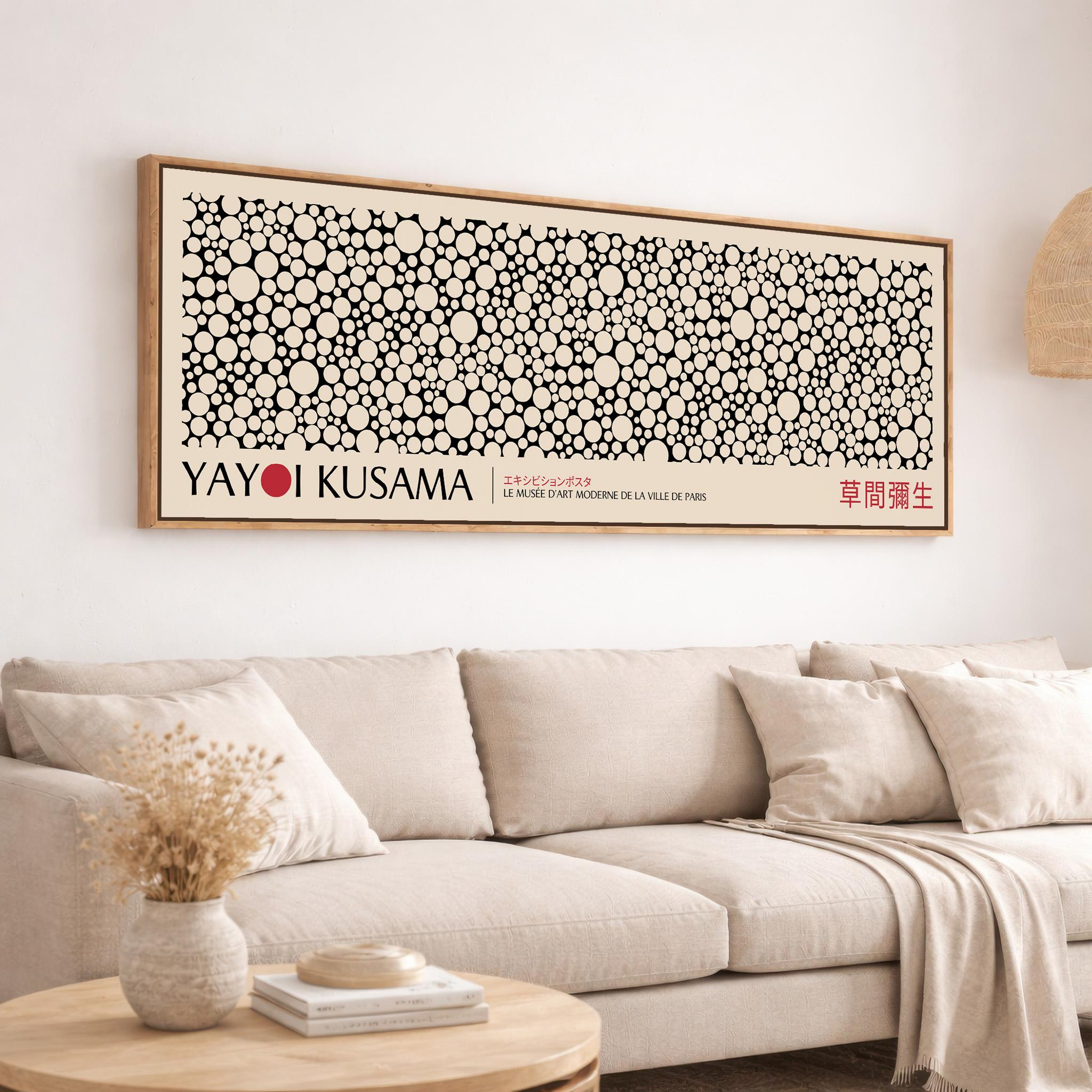 Large Japanese Yayoi Kusama Ab – обзор и цена Japanese Living Lifestyle