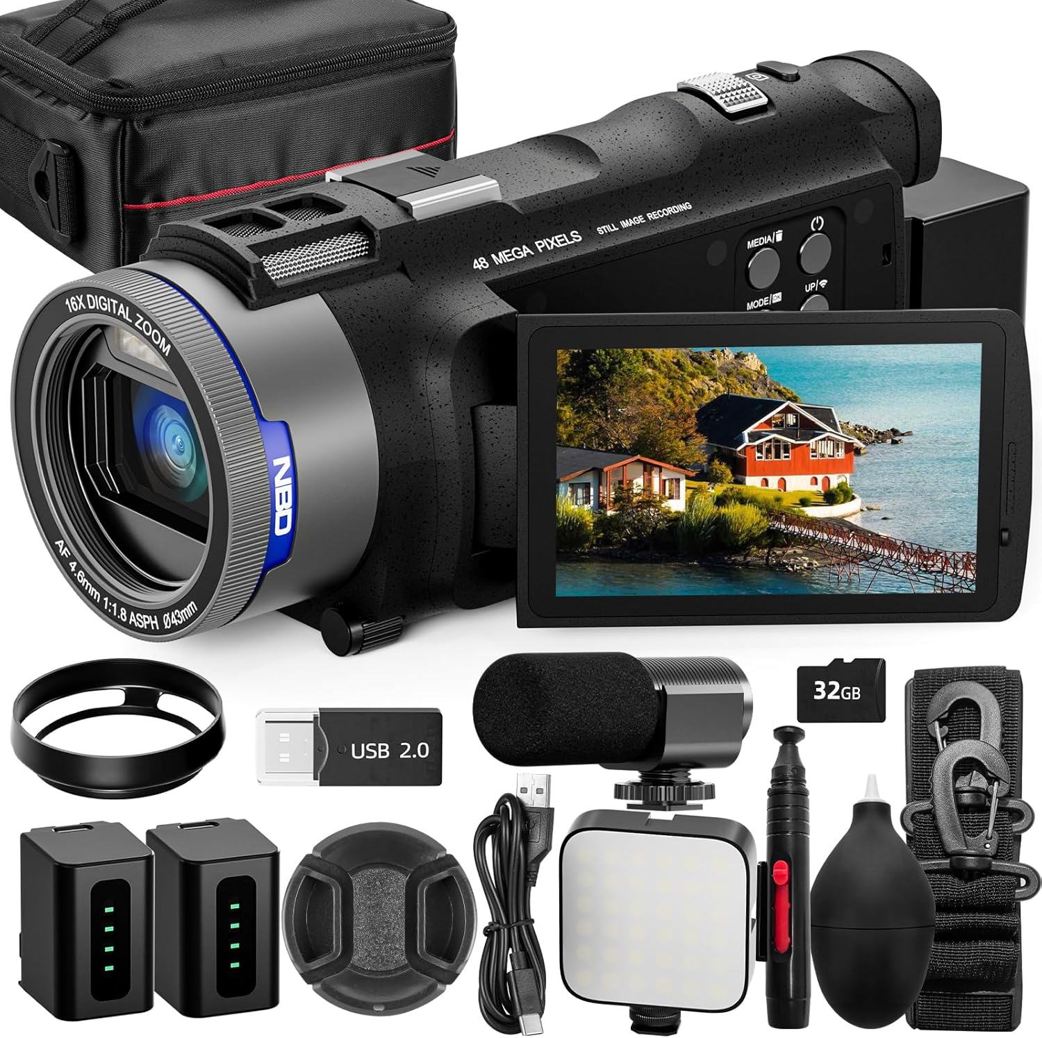 NBD 4K Camcorder Video Camera  – обзор и цена Japanese Lifestyle Images