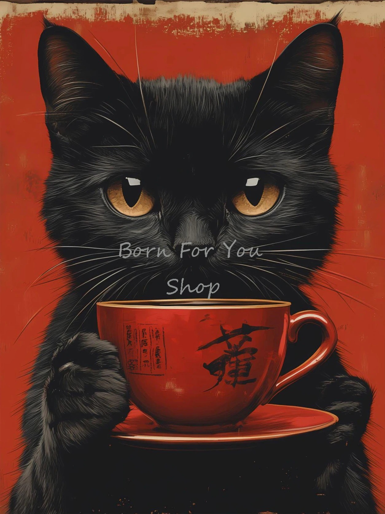 Japanese Edo Style Black Cat E – обзор и цена Japanese Lifestyle Home