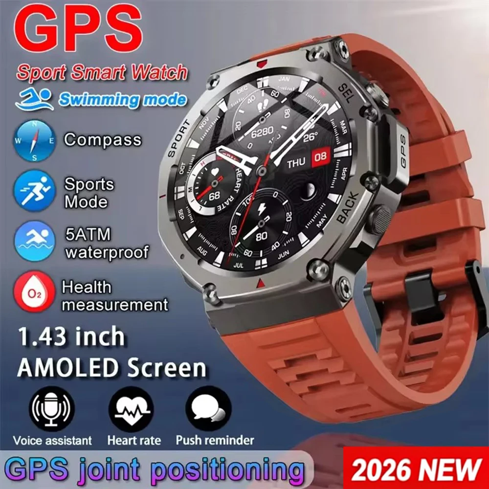 Men's Smart Watch GPS AMOLED T – обзор и цена Japanese Lifestyle Called