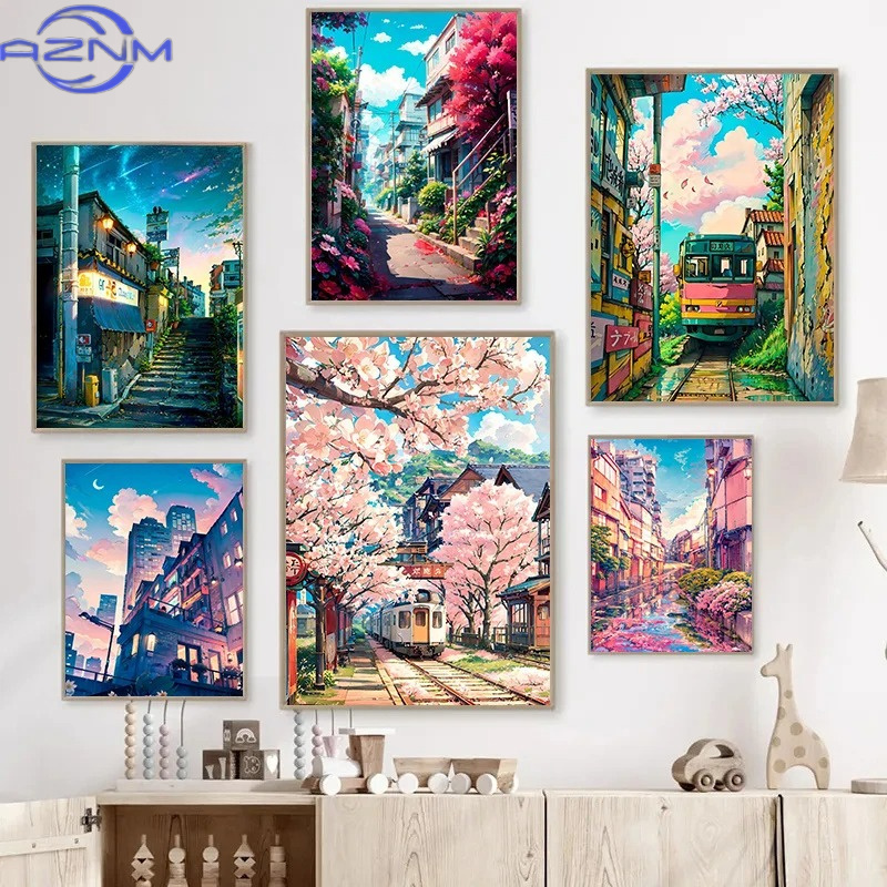 AZNM Japanese Street Scenery C – обзор и цена Japanese Lifestyle Home
