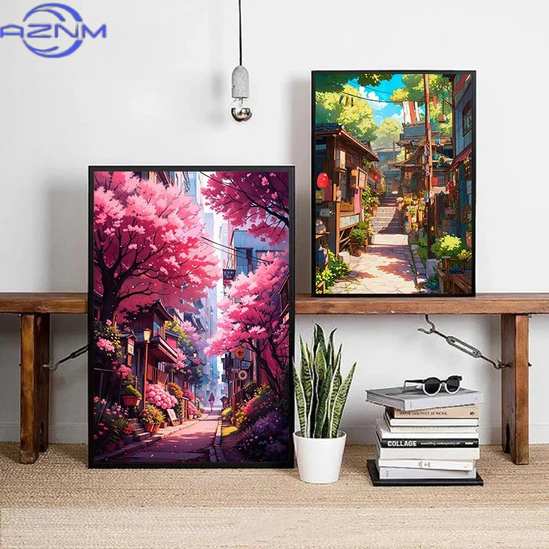AZNM Japanese Street Scenery C – обзор и цена Japanese Lifestyle Home