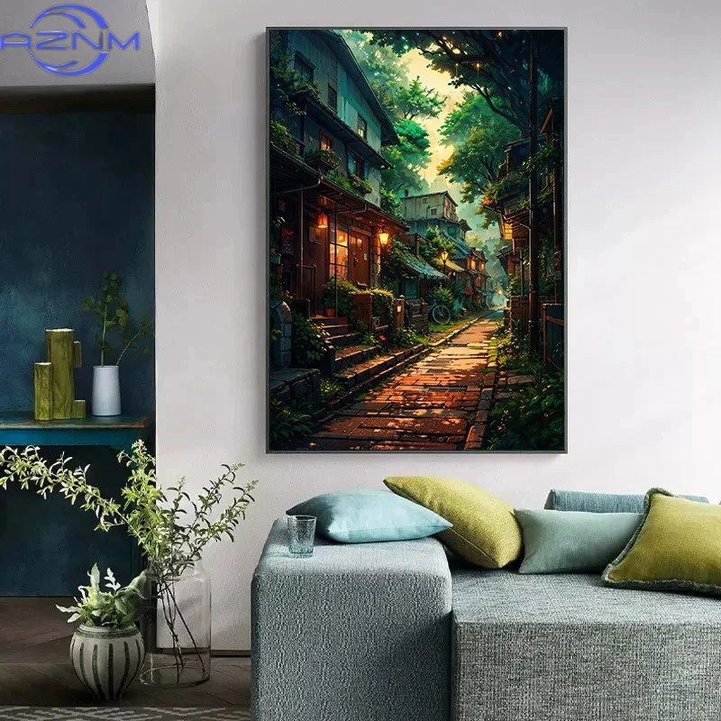 AZNM Japanese Street Scenery C – обзор и цена Japanese Lifestyle Home