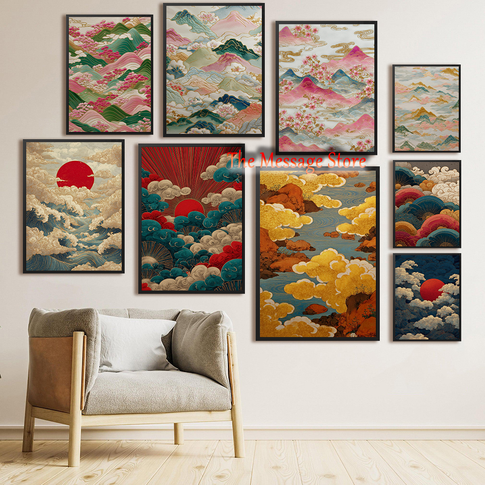 Japanese Landscape Abstract Go – обзор и цена Japanese Lifestyle Home
